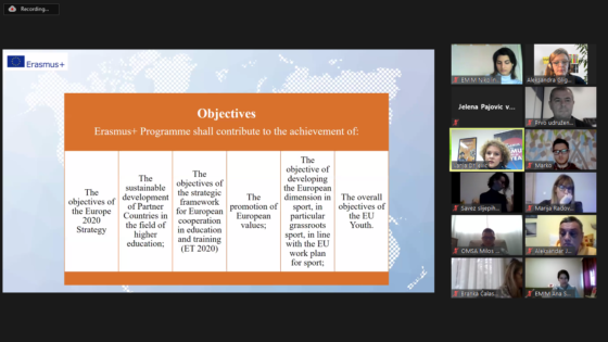 EU TACSO Training on Preparation of Project Proposals for Thematic EU Programmes Available for CSOs, Media and Media associations in Montenegro