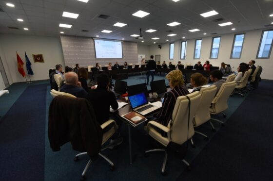 Prvi sastanak povodom početka sprovođenja projekta “Jačanje internacionalizacije na univerzitetima u Crnoj Gori kroz efikasno strateško planiranje”