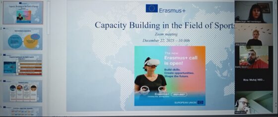 Erasmus+ information day in the field of sports has been held