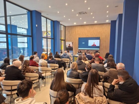 A promotional event titled “Erasmus+ Opportunities in the North of Montenegro” was held in Europe House Bijelo Polje