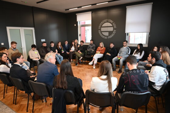 Održan događaj pod nazivom „EU&U” na Ekonomskom fakultetu Univerziteta Crne Gore