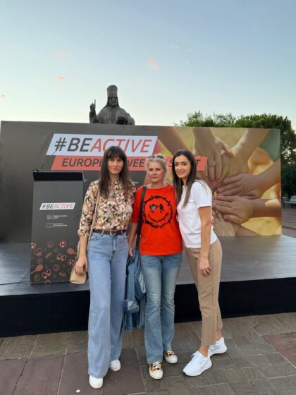 Događaj #BeActiveVillage održan u univerzitetskom parku u Podgorici